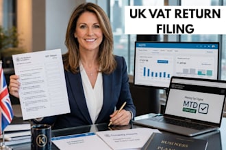prepare and submit your UK vat return to hmrc making tax digital