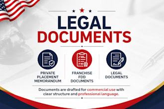 draft private placement memorandum ppm and investor offering documents for USA