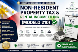 file spain non resident property tax and modelo 210 for rental income