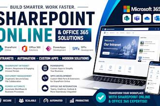 sharepoint online office 365 expert intranet, powerapps spfx developer
