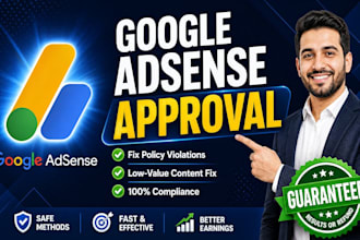 do google adsense approval, fix adsense rejection and setup your website