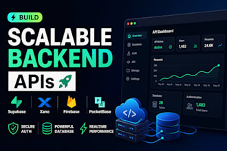 build scalable backend apis with xano supabase firebase and pocketbase