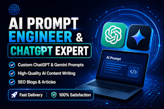 be your ai prompt engineer and expert chatgpt content writer
