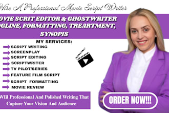 write movie script screenplay film script screenwriting comedy script stage play