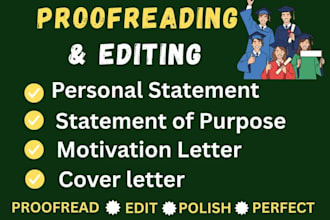 enhance and polish your personal statement