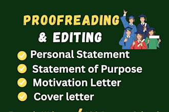enhance and polish your personal statement