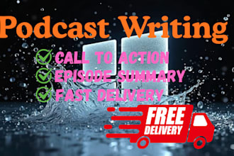 write a well structured and engaging podcast script