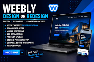 design weebly website  weebly website redesign wix studio website design