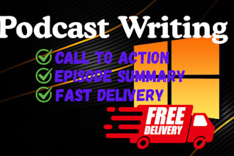 write your podcast show notes for SEO