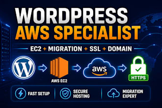 install and migrate wordpress on AWS ec2