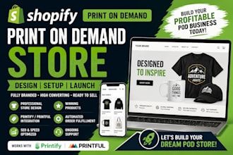 create a high converting shopify print on demand pod store
