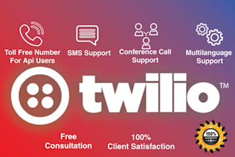 setup twilio telnyx account freepbx sip trunk did number 3cx auto dialer p1 bot