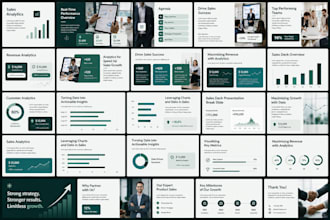 design sales deck business powerpoint presentation slides, investor pitch deck