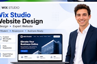 design wix studio website wix studio redesign wix expert website