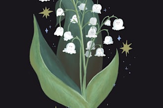 create children, young adult book illustrations