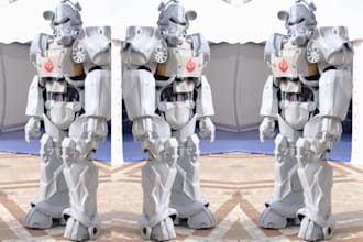 do 3d cosplay design cosplay armor creation 3d helmet and props for 3d print