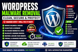 do wordpress malware removal fix hacked wordpress, remove blacklist remove virus