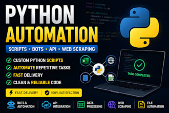 create a custom python automation script for your business