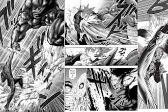 illustrate anime manga comic book illustration anime manga art manhwa mang art