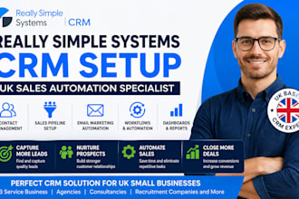 setup really simple systems CRM sales automation CRM specialist newsletter
