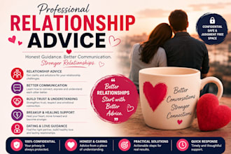 offer relationship coaching, love advice, and conflict resolution