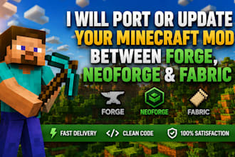 port or update your minecraft mod between forge, neoforge and fabric