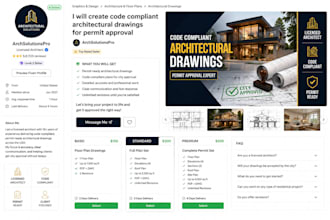design code compliant architectural permit plans