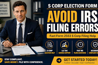 file irs form 2553 s corp election for llc tax savings