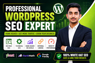 optimize wordpress website on page and fix technical website issues