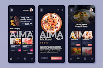 design modern web and mobile app uiux in figma