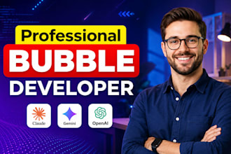 do bubble io website development, do bubble io website development, build bubble