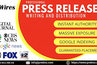 write and press release writing press release distribution and publishing