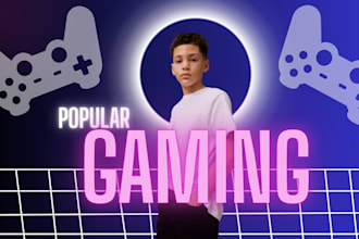 make gaming ,cash cow, finance, faceless anime thumbnails