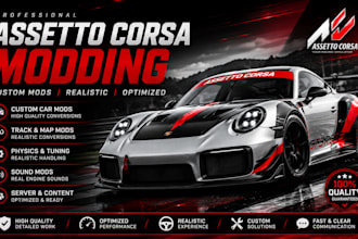 create a custom assetto corsa race track, drift track and circuit map