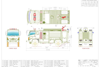 design truck body fabrication drawings for manufacturing