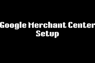set up google merchant center and fix all product feed issues