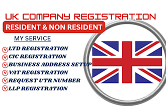 register uk ltd, charity,lt, cic, llp registration utr, vat number,cio setup,