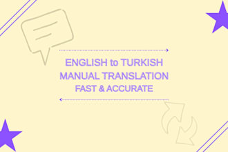 translate english to turkish manually
