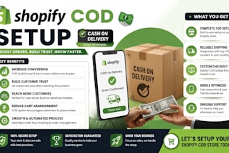 setup your shopify store for cod or dropshipping for upsell