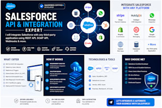 integrate salesforce with rest API, hubspot, or any external apps
