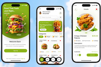 develop food delivery app and website