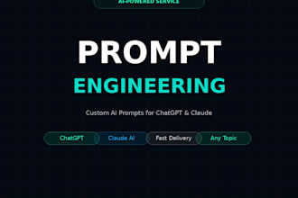 write custom ai prompts