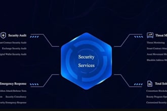 be your blockchain developer, audit smart contract, web3 developer, web3 dapp