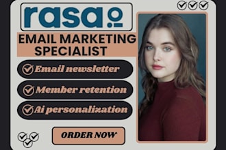 setup rasa io automated newsletter rasa io member retention