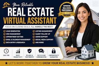 provide professional virtual assistant services for real estate agents