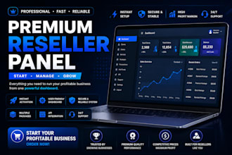 configure reseller panel ,strong8k, lion ott, dream 4k ,mega ott, trex panel