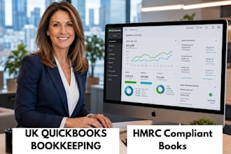 do UK quickbooks bookkeeping and bank reconciliation