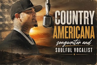 be your country americana songwriter and soulful vocalist