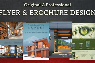 design professional corporate, event, or business flyer