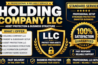 form holding company llc for asset protection and multiple businesses